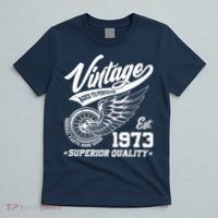 Winged Wheel Vintage 1973 Aged To Perfection Superior Quality 50th Birthday T-Shirt thumb 5
