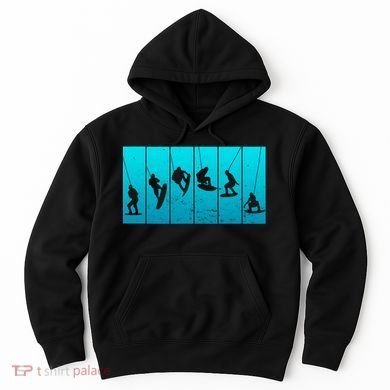Wakeboarding Wakeboarder Vintage Wakeboard Hoodie