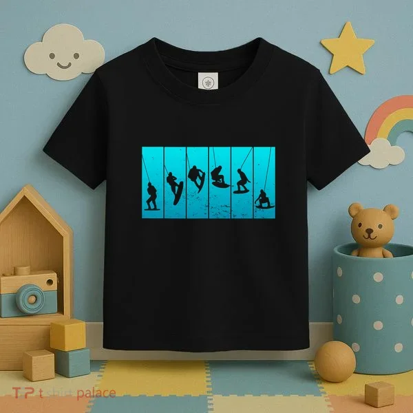 Wakeboarding Wakeboarder Vintage Wakeboard Toddler T-Shirt