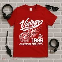 Winged Wheel Vintage 1995 Aged To Perfection Superior Quality 30th Birthday T-Shirt thumb 5
