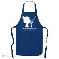 We Wear White For Lung Cancer Awareness American Gift Apron thumb 0