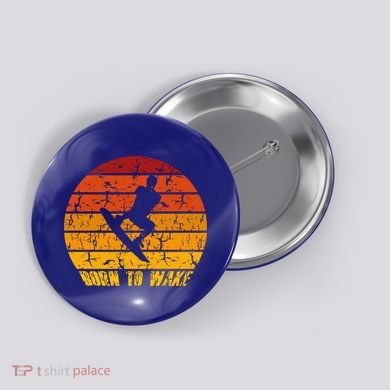 Wakeboard Wakeboarder Wakeboarding Freestyle Wake Board Gift Button
