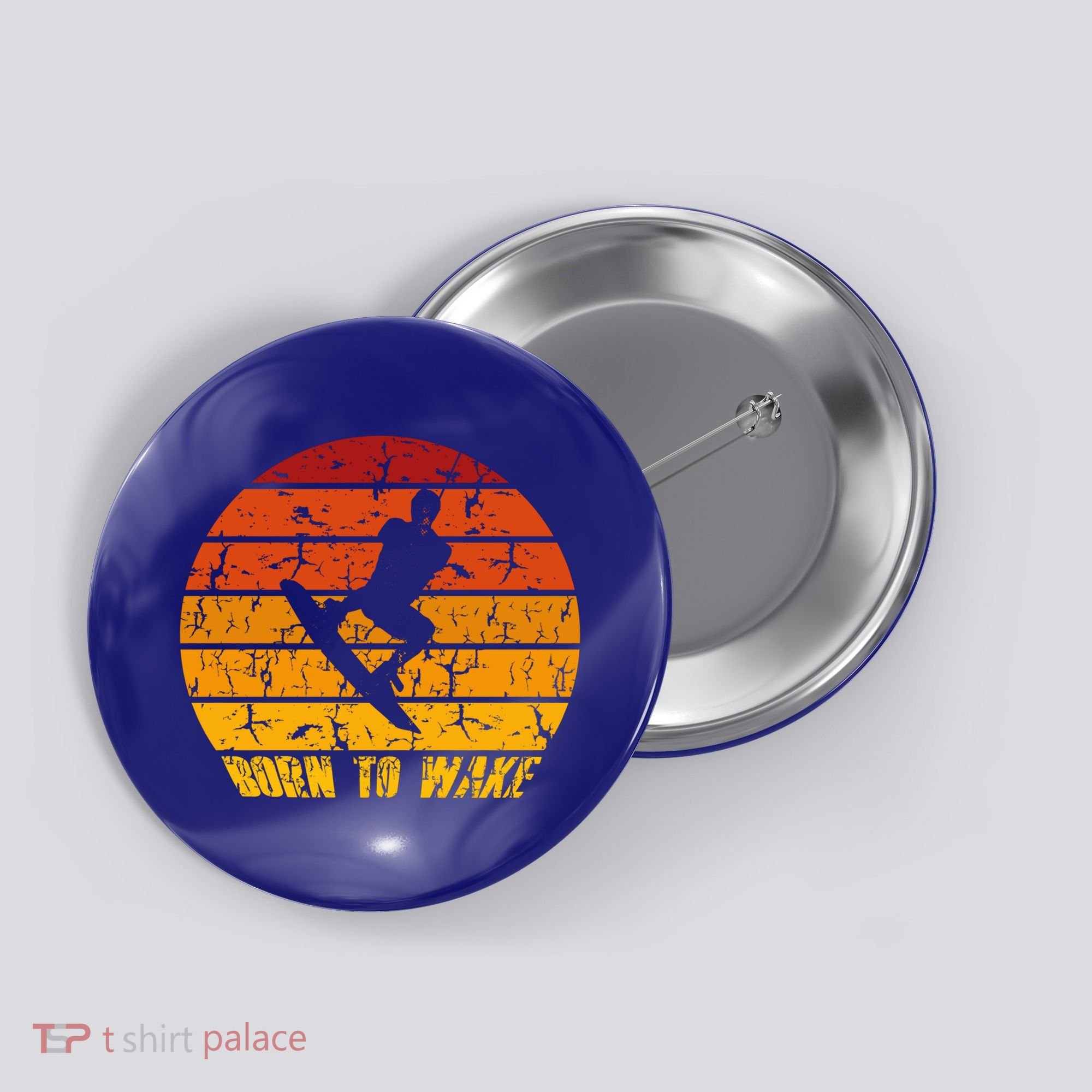 Wakeboard Wakeboarder Wakeboarding Freestyle Wake Board Gift Button