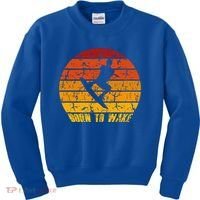 Wakeboard Wakeboarder Wakeboarding Freestyle Wake Board Gift Kids Sweatshirt thumb 0