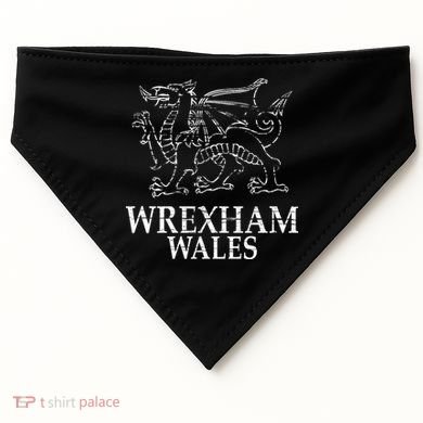 Wrexham Wales USA-Made Doggie Bandana