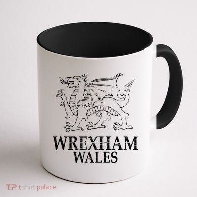 Wrexham Wales Coffee Mug back