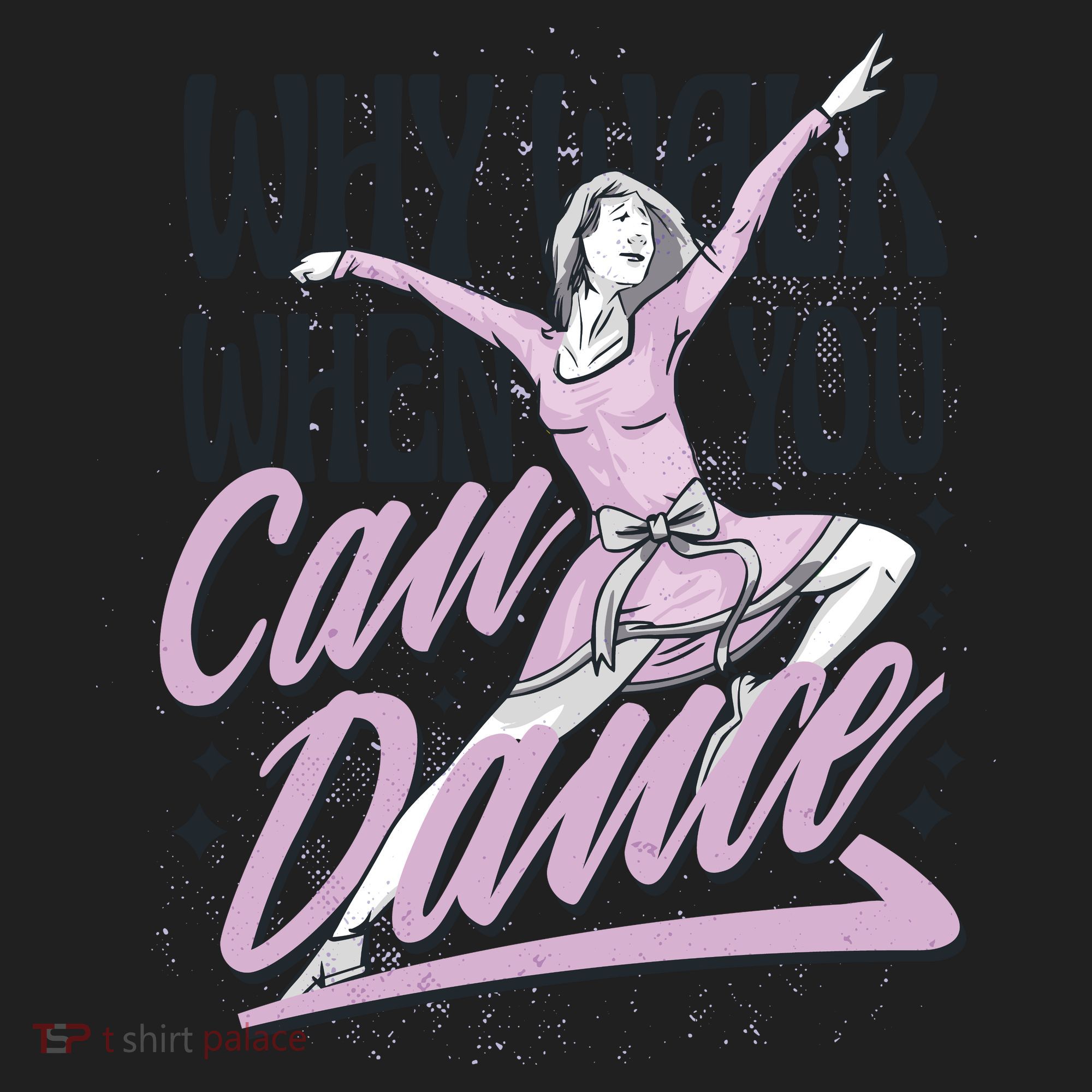 Why Walk When You Can Dance Golf Towel