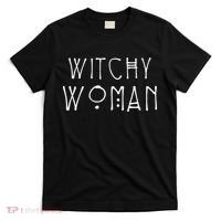 Witchy Woman Witch Wiccan And Pagan Gifts Halloween T-Shirt thumb 0