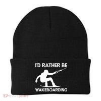 Wakeboarding Wakeboarder Wakeboard Funny Gift Beanie thumb 0