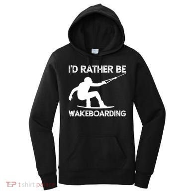 Wakeboarding Wakeboarder Wakeboard Funny Gift Women's Hoodie