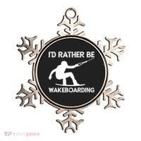 Wakeboarding Wakeboarder Wakeboard Funny Gift Ornament thumb 0