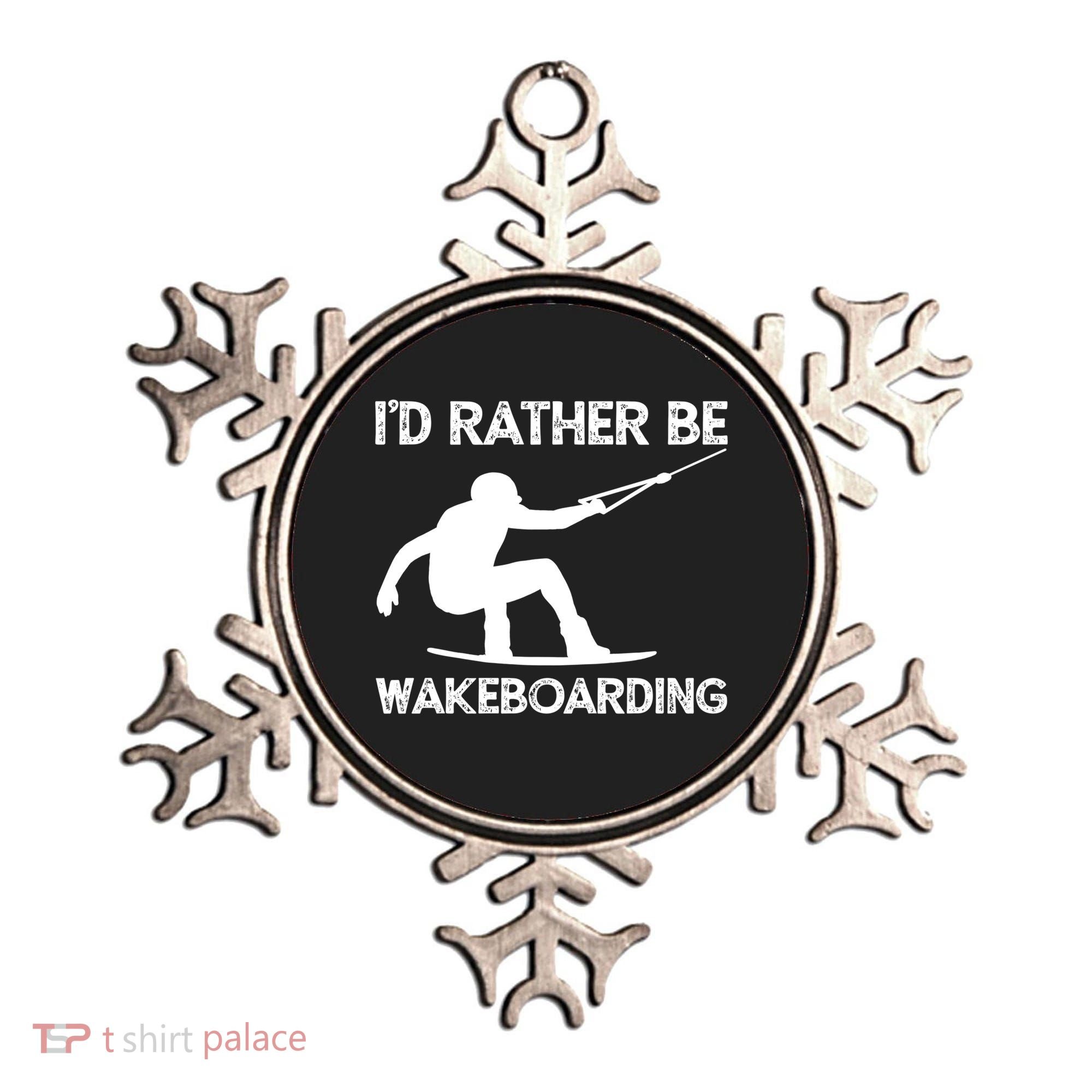 Wakeboarding Wakeboarder Wakeboard Funny Gift Ornament