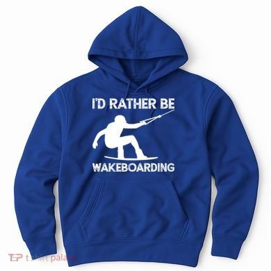 Wakeboarding Wakeboarder Wakeboard Funny Gift Hoodie