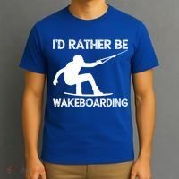 Wakeboarding Wakeboarder Wakeboard Funny Gift T-Shirt thumb 3