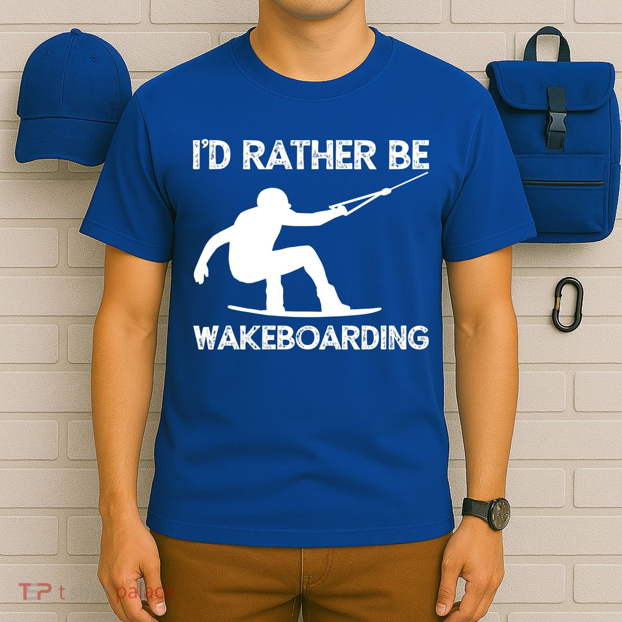 Wakeboarding Wakeboarder Wakeboard Funny Gift T-Shirt