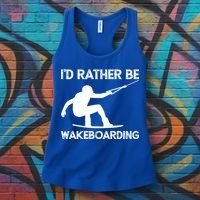 Wakeboarding Wakeboarder Wakeboard Funny Gift Women's Tank Top thumb 3