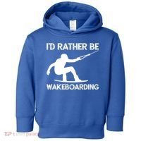 Wakeboarding Wakeboarder Wakeboard Funny Gift Toddler Hoodie thumb 0
