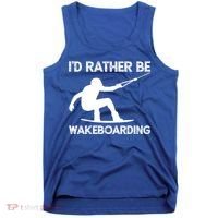 Wakeboarding Wakeboarder Wakeboard Funny Gift Tank Top thumb 0