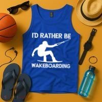 Wakeboarding Wakeboarder Wakeboard Funny Gift Tank Top thumb 4