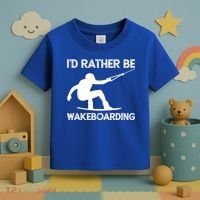 Wakeboarding Wakeboarder Wakeboard Funny Gift Toddler T-Shirt thumb 3