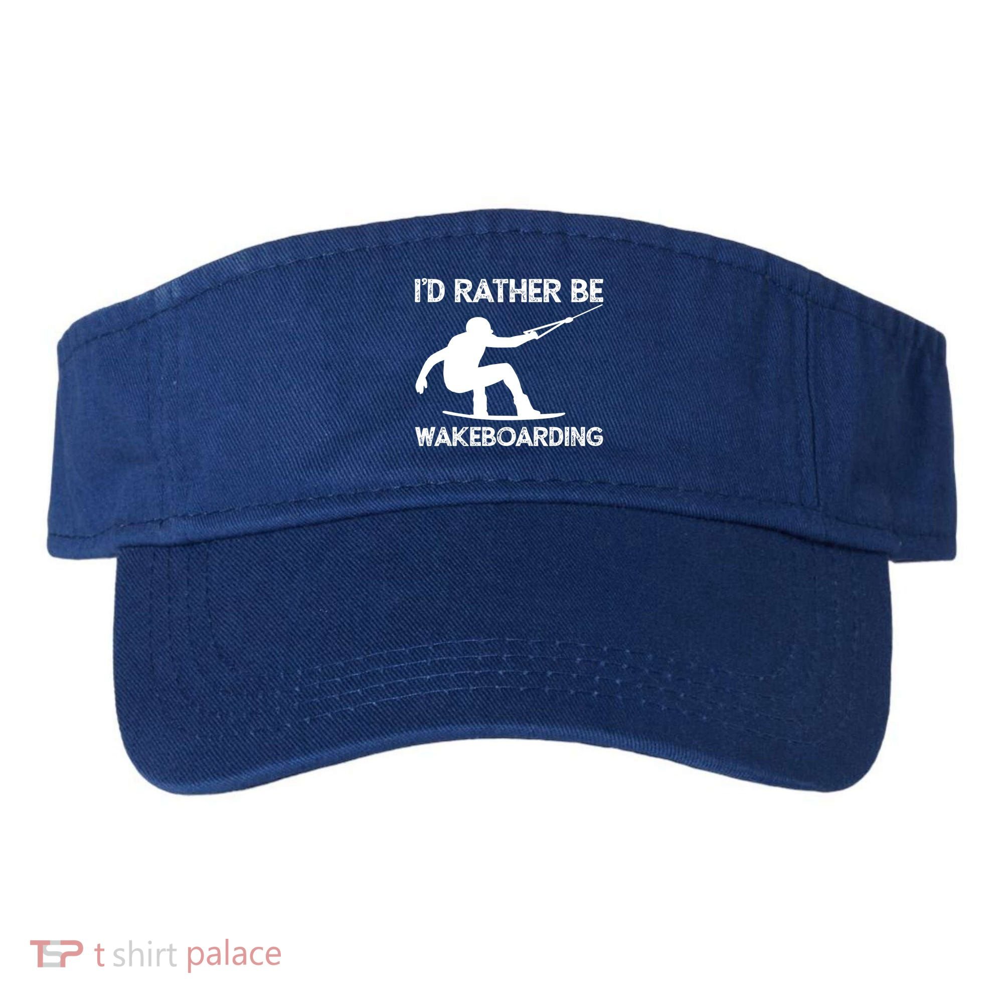 Wakeboarding Wakeboarder Wakeboard Funny Gift Visor