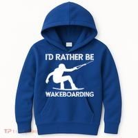 Wakeboarding Wakeboarder Wakeboard Funny Gift Kids Hoodie thumb 0