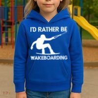 Wakeboarding Wakeboarder Wakeboard Funny Gift Kids Hoodie thumb 3