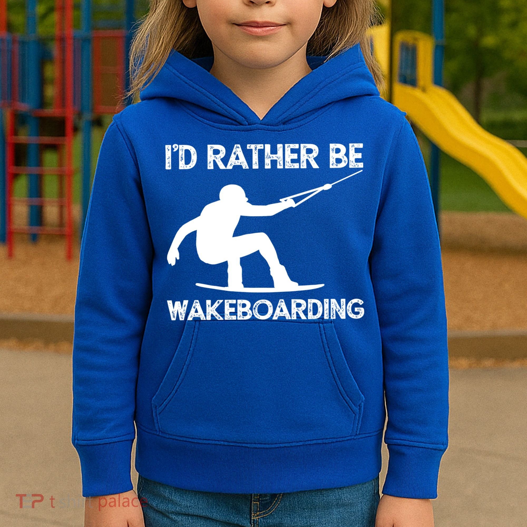 Wakeboarding Wakeboarder Wakeboard Funny Gift Kids Hoodie