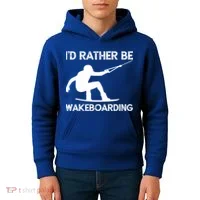 Wakeboarding Wakeboarder Wakeboard Funny Gift Kids Hoodie thumb 4