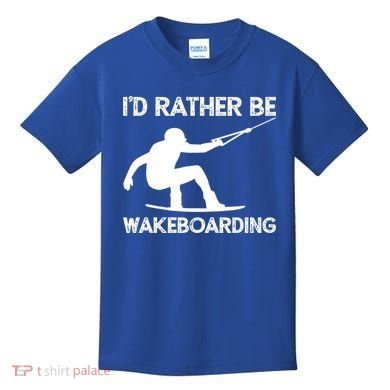 Wakeboarding Wakeboarder Wakeboard Funny Gift Kids T-Shirt