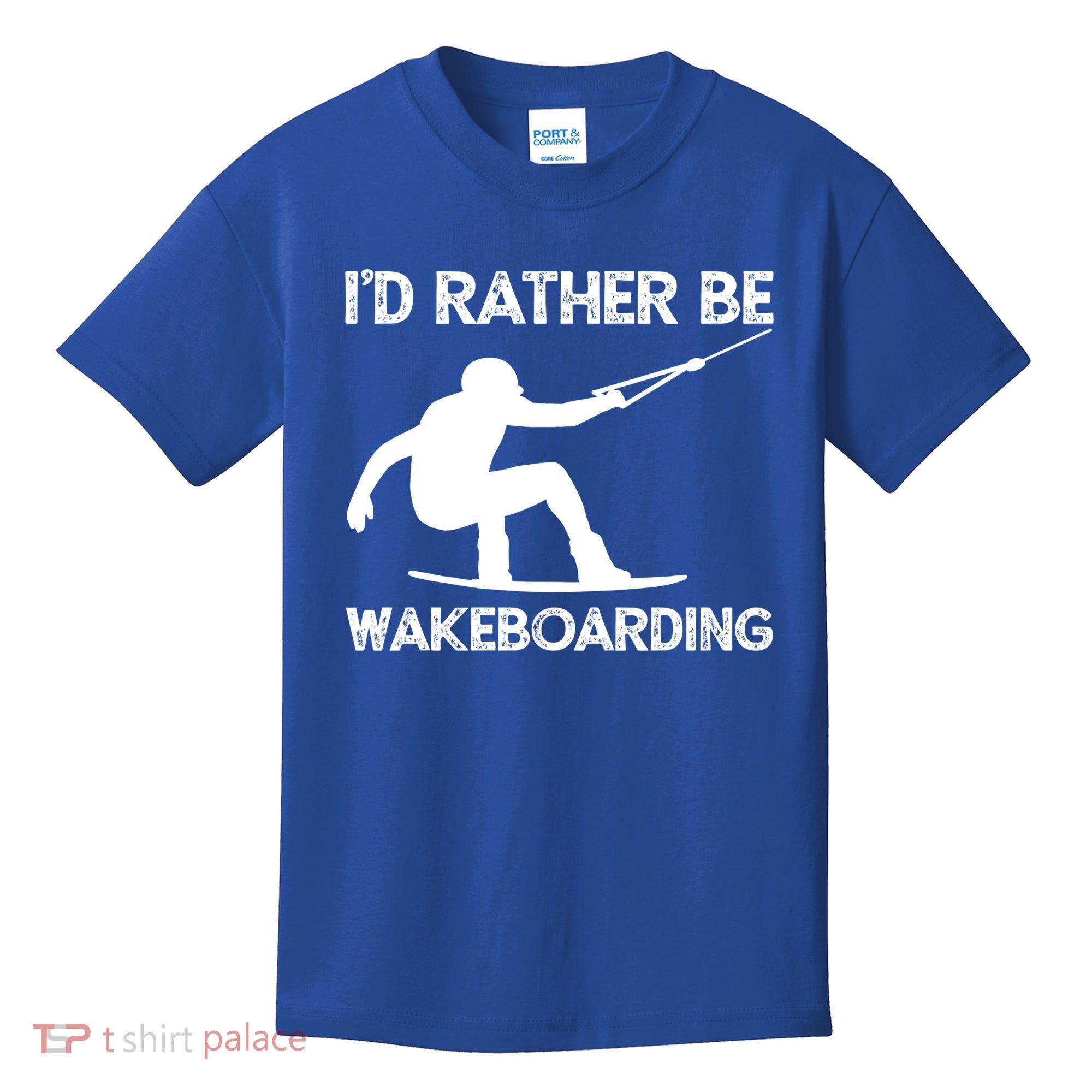 Wakeboarding Wakeboarder Wakeboard Funny Gift Kids T-Shirt