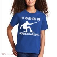 Wakeboarding Wakeboarder Wakeboard Funny Gift Kids T-Shirt thumb 2