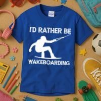 Wakeboarding Wakeboarder Wakeboard Funny Gift Kids T-Shirt thumb 3
