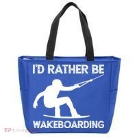 Wakeboarding Wakeboarder Wakeboard Funny Gift Tote Bag thumb 0