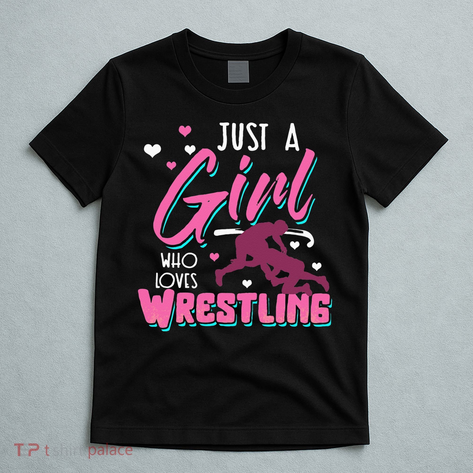 Wrestling Woman Wrestler Mother Battle Women T-Shirt
