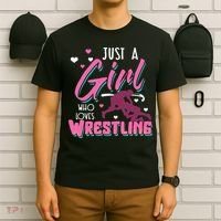 Wrestling Woman Wrestler Mother Battle Women T-Shirt thumb 6