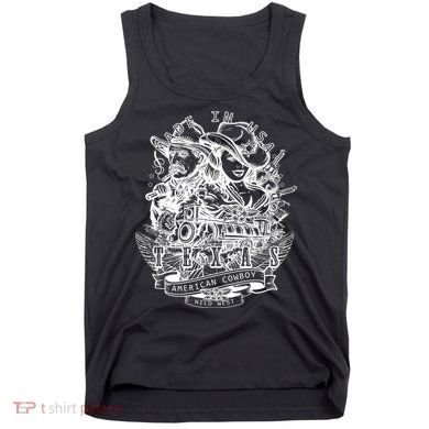 Wild Wild West Texas American Cowboy Tank Top