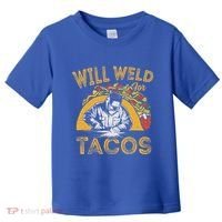 Welders Will Weld For Tacos Welding Welder Toddler T-Shirt thumb 0