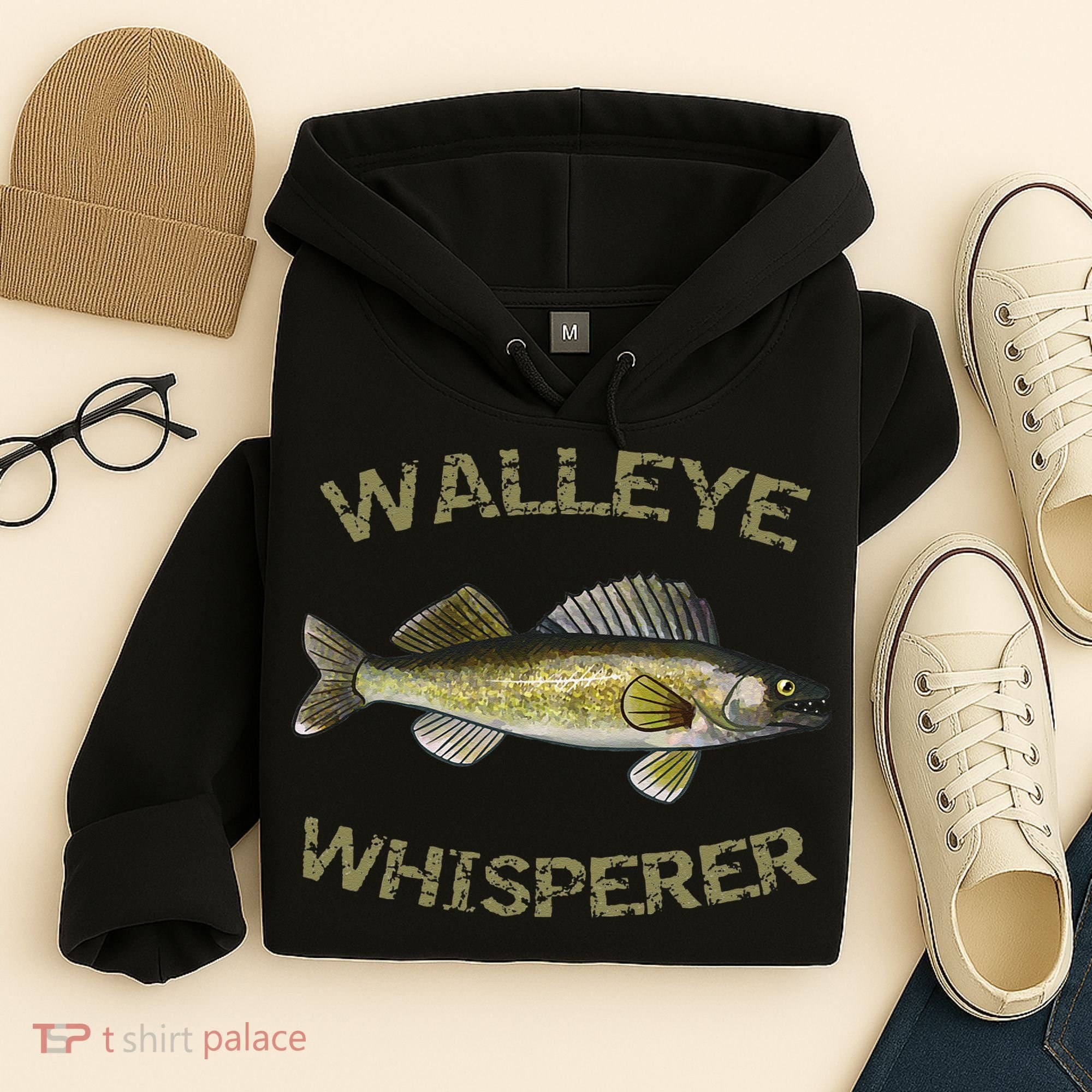 Walleye Whisperer Walleye Fishing Walleye Gift Hoodie