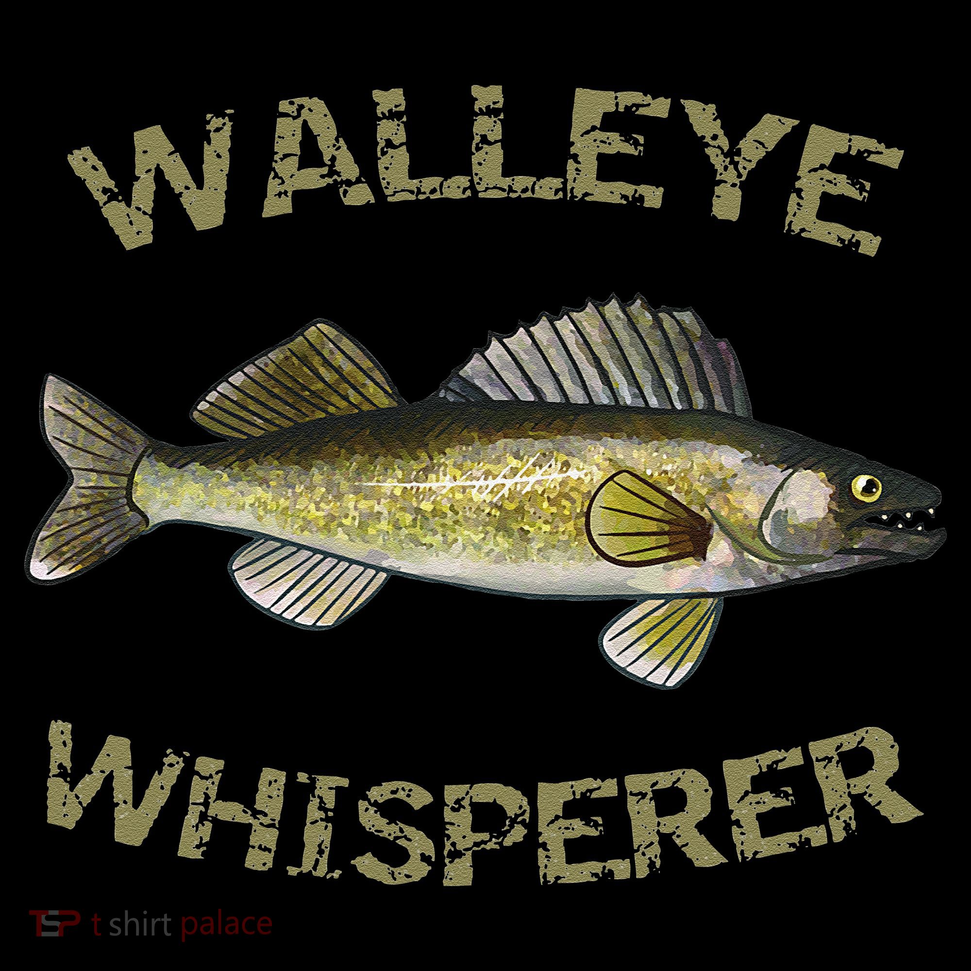 Walleye Whisperer Walleye Fishing Walleye Gift Long Sleeve Shirt