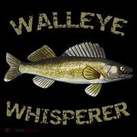 Walleye Whisperer Walleye Fishing Walleye Gift Cooling Performance Long Sleeve Crew thumb 2