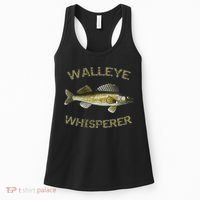 Walleye Whisperer Walleye Fishing Walleye Gift Women's Tank Top thumb 0