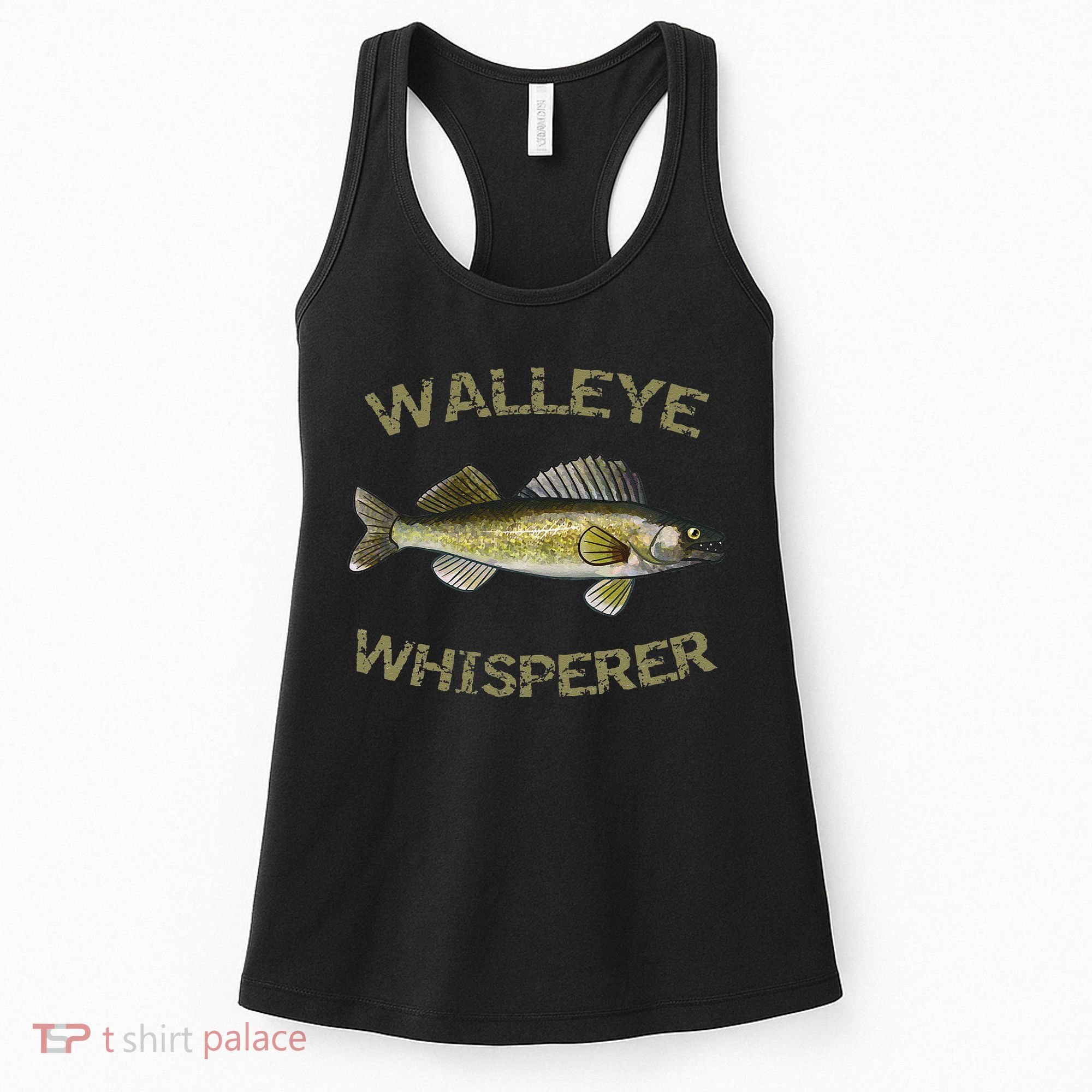 Walleye Whisperer Walleye Fishing Walleye Gift Women's Tank Top