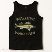 Walleye Whisperer Walleye Fishing Walleye Gift Tank Top thumb 2