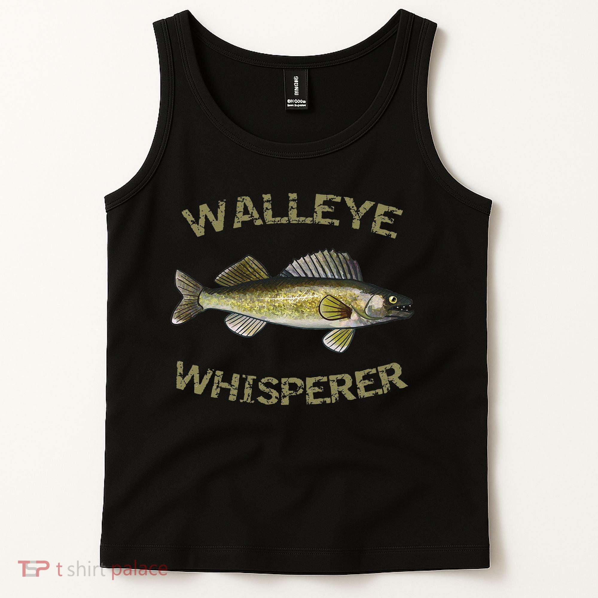 Walleye Whisperer Walleye Fishing Walleye Gift Tank Top