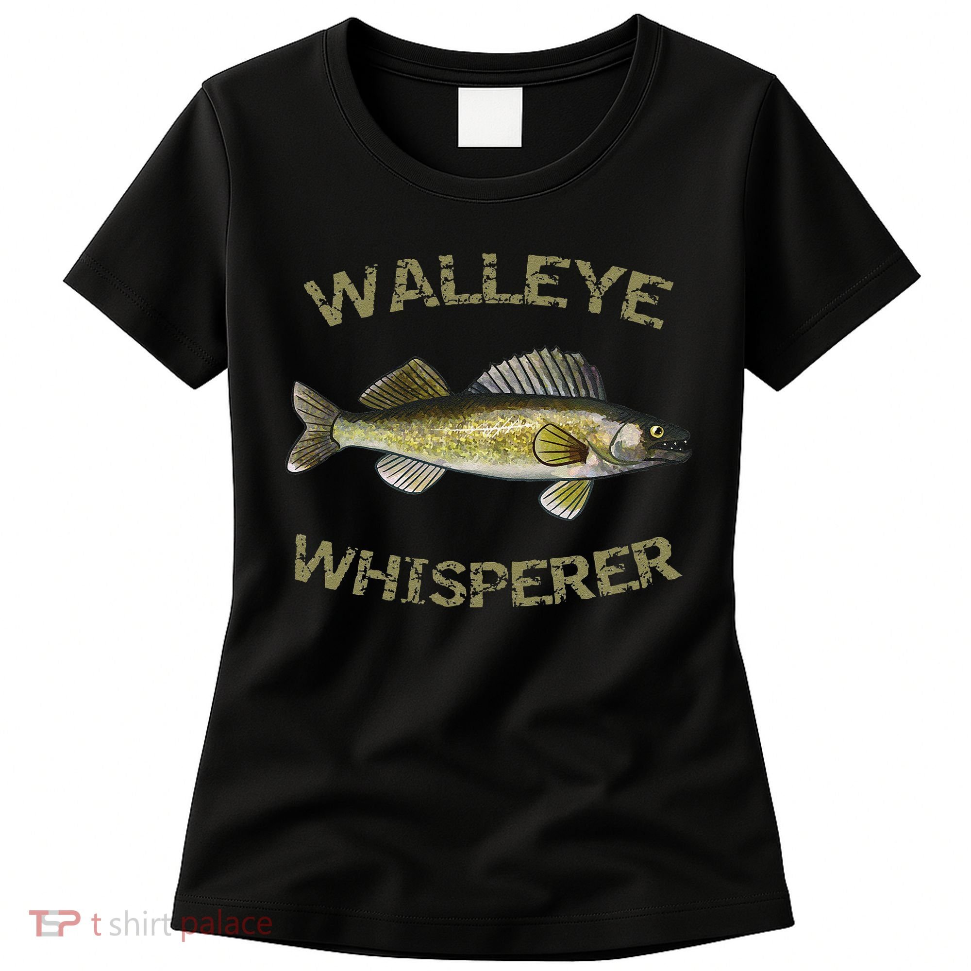 Walleye Whisperer Walleye Fishing Walleye Gift Women's T-Shirt