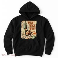 Wild Wild West Western Life Southwest Desert Vibes Cactus Hoodie thumb 0