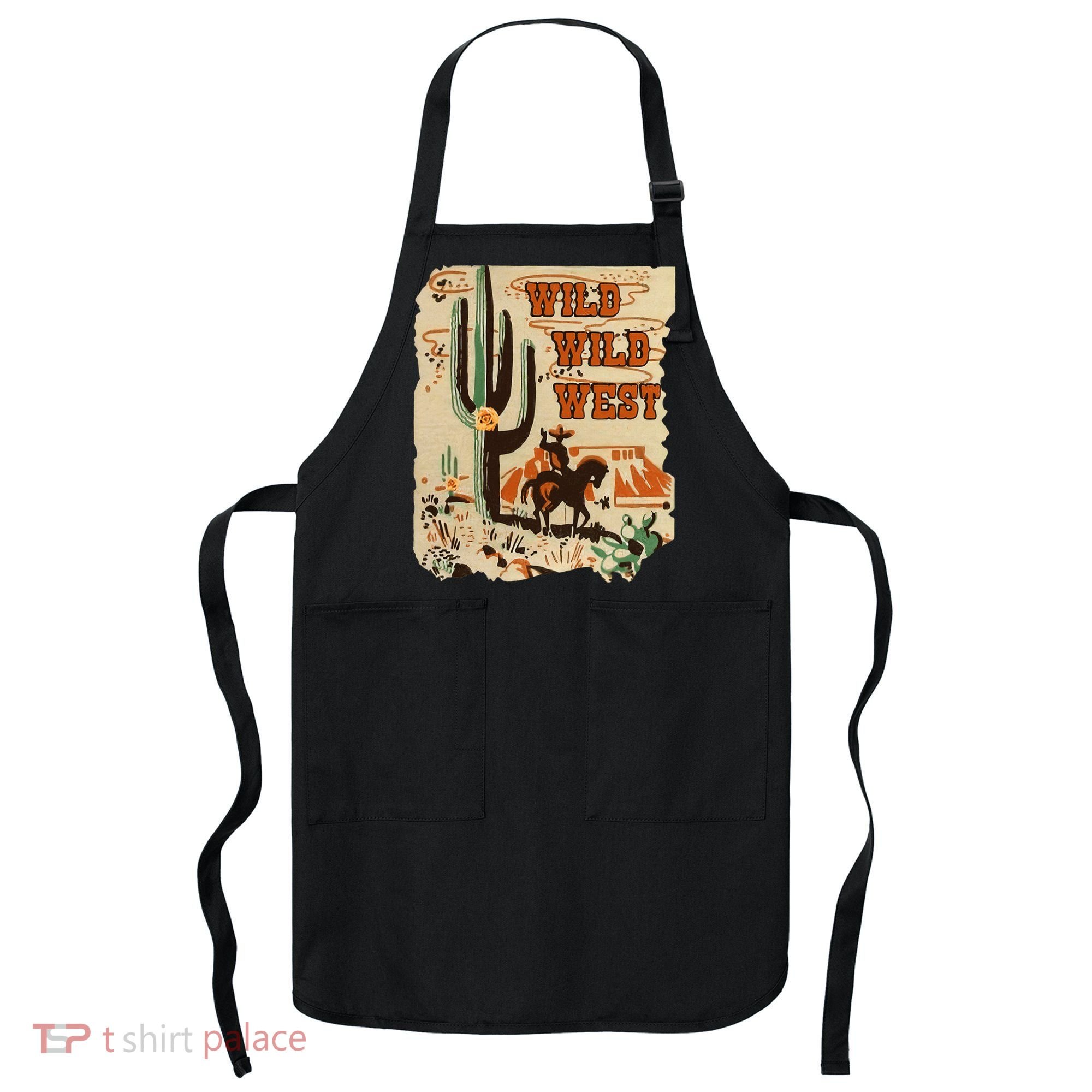 Wild Wild West Western Life Southwest Desert Vibes Cactus Apron