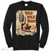 Wild Wild West Western Life Southwest Desert Vibes Cactus Sweatshirt thumb 0