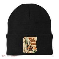 Wild Wild West Western Life Southwest Desert Vibes Cactus Beanie thumb 0